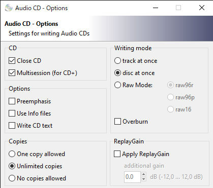 audio